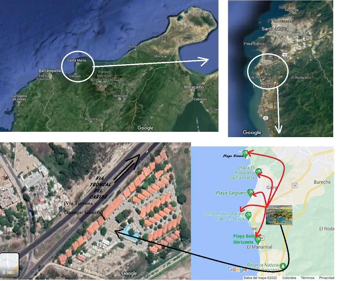 Cabaña Condominio Privado Cerca Rodadero Santa Marta +wifi +Piscina Amplia Сasa de vacaciones Santa Marta (Magdalena)